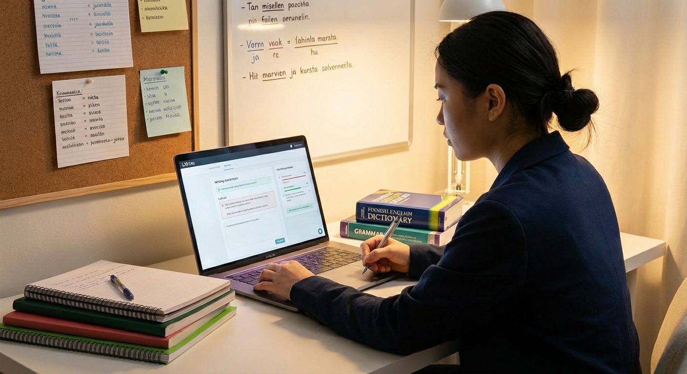 Biến LXI Edu thành "lò luyện" kỹ năng Viết tiếng Phần Lan (Kirjoittaminen)